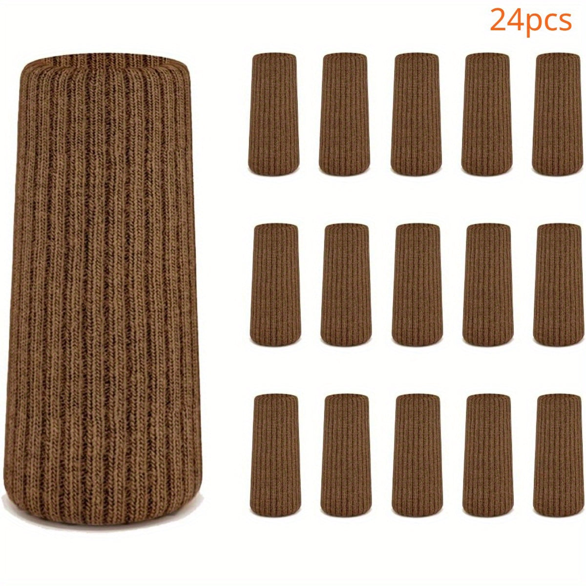 Chair Leg Socks Set of 16 24 or 40 High Elastic Knitted Floor Protectors