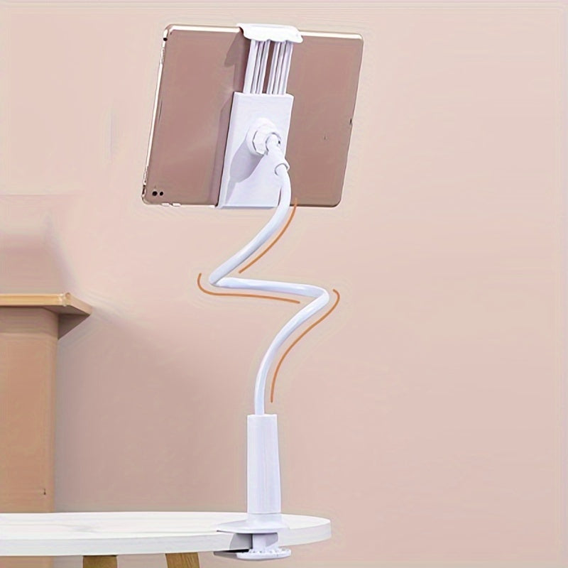Adjustable Bedside Phone and Tablet Holder Wall Mount ABS Gooseneck