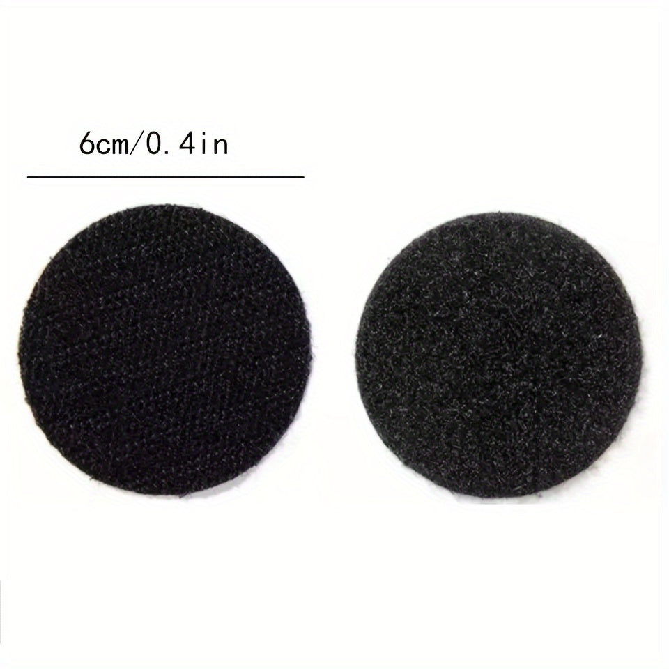 Black Self-Adhesive Bedding Hooks Set of 10 Pairs for Fitted Sheets and Quilts