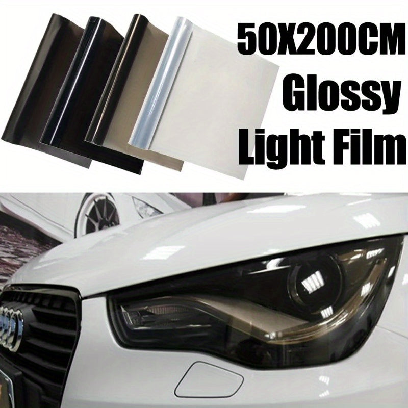 Car Headlight Taillight Tint Vinyl Film 50x200cm Headlight Foil Sticker