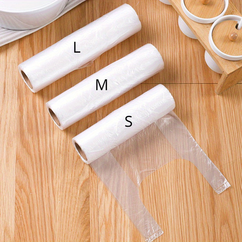 Leak-Proof Reusable Plastic Food Storage Bags for Produce and Kitchen Supplies