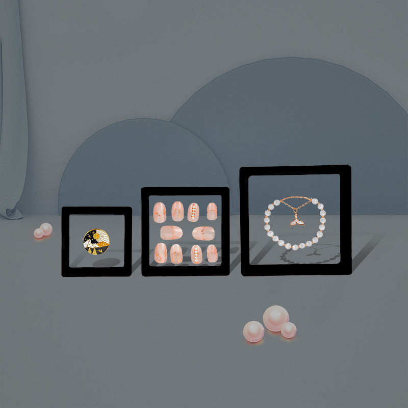 Organizador de almacenamiento de joyas para collares, pulseras y anillos. Capacidad para 10 piezas