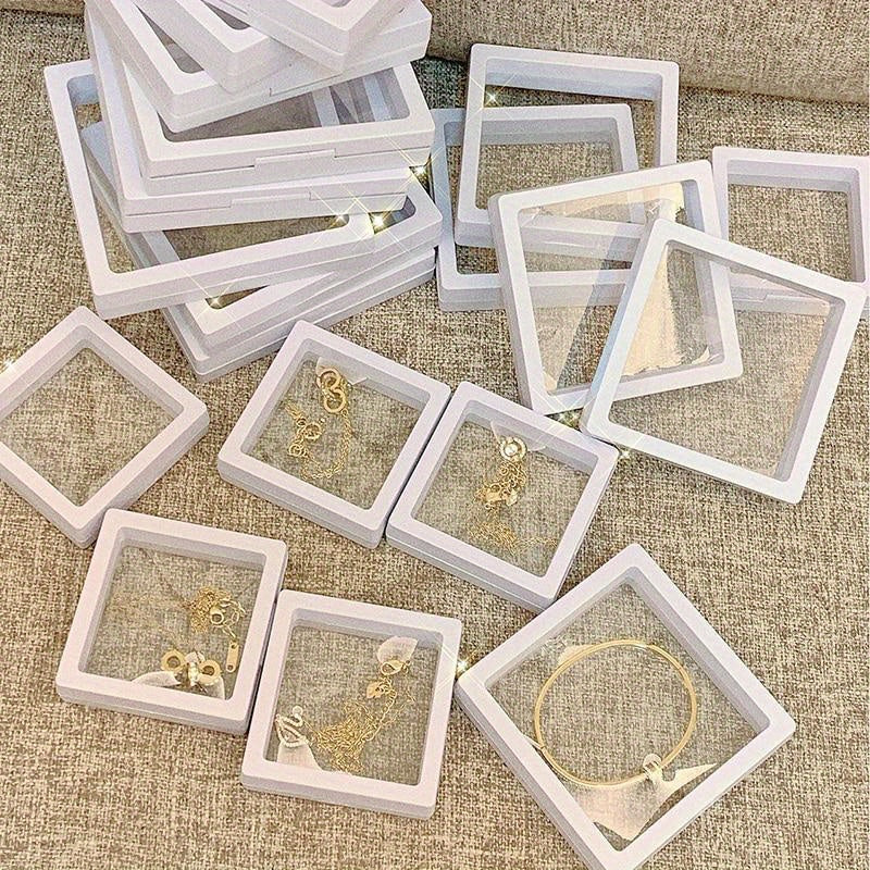 Organizador de almacenamiento de joyas para collares, pulseras y anillos. Capacidad para 10 piezas