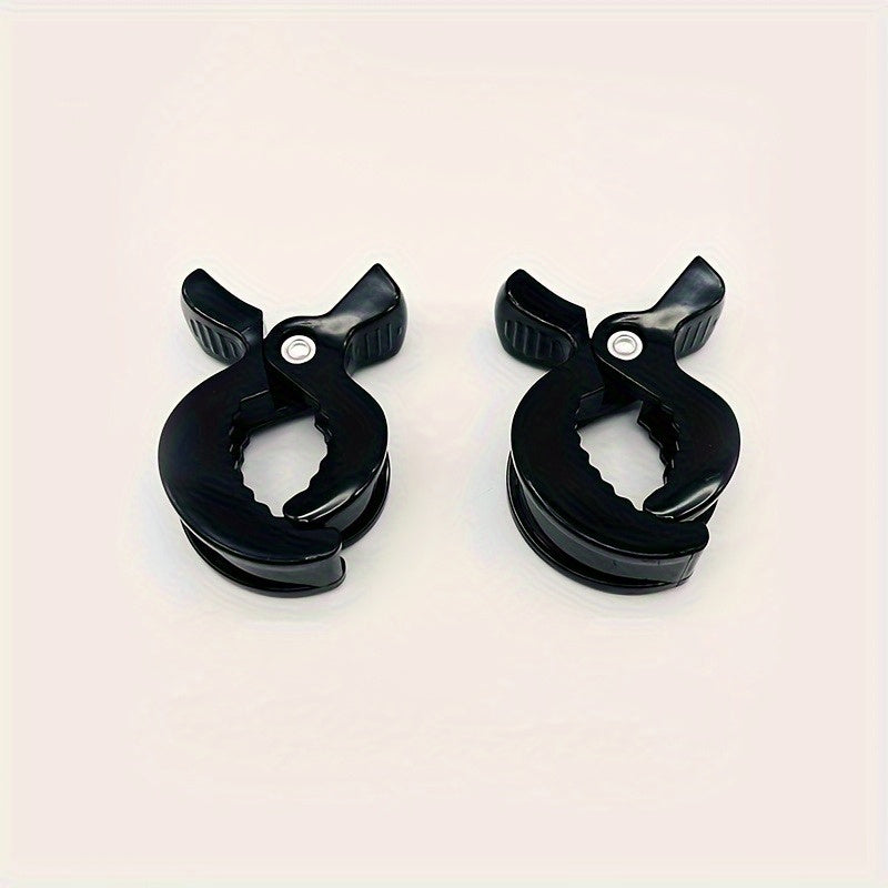 2 piezas de clips para mantas de cochecito de ABS resistentes, accesorios de viaje para bebés y regalos