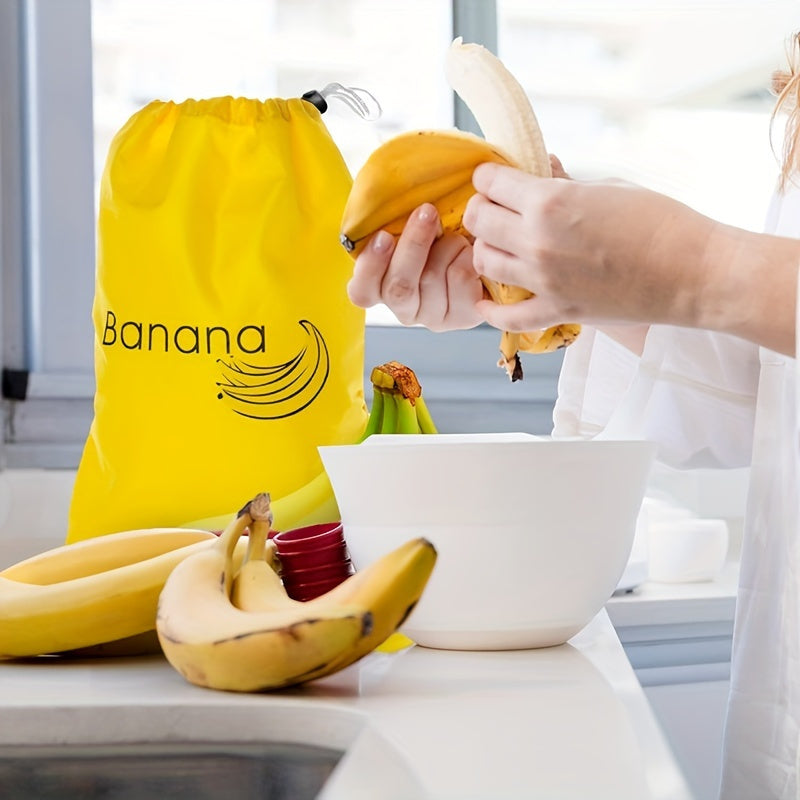 Ripening Bag for Bananas and Lettuce Durable Washable Food-Safe Kitchen Storage