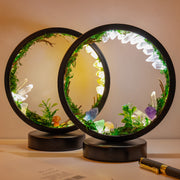Rechargeable Quartz Forest Nightlight for Bedside Desk Decor
