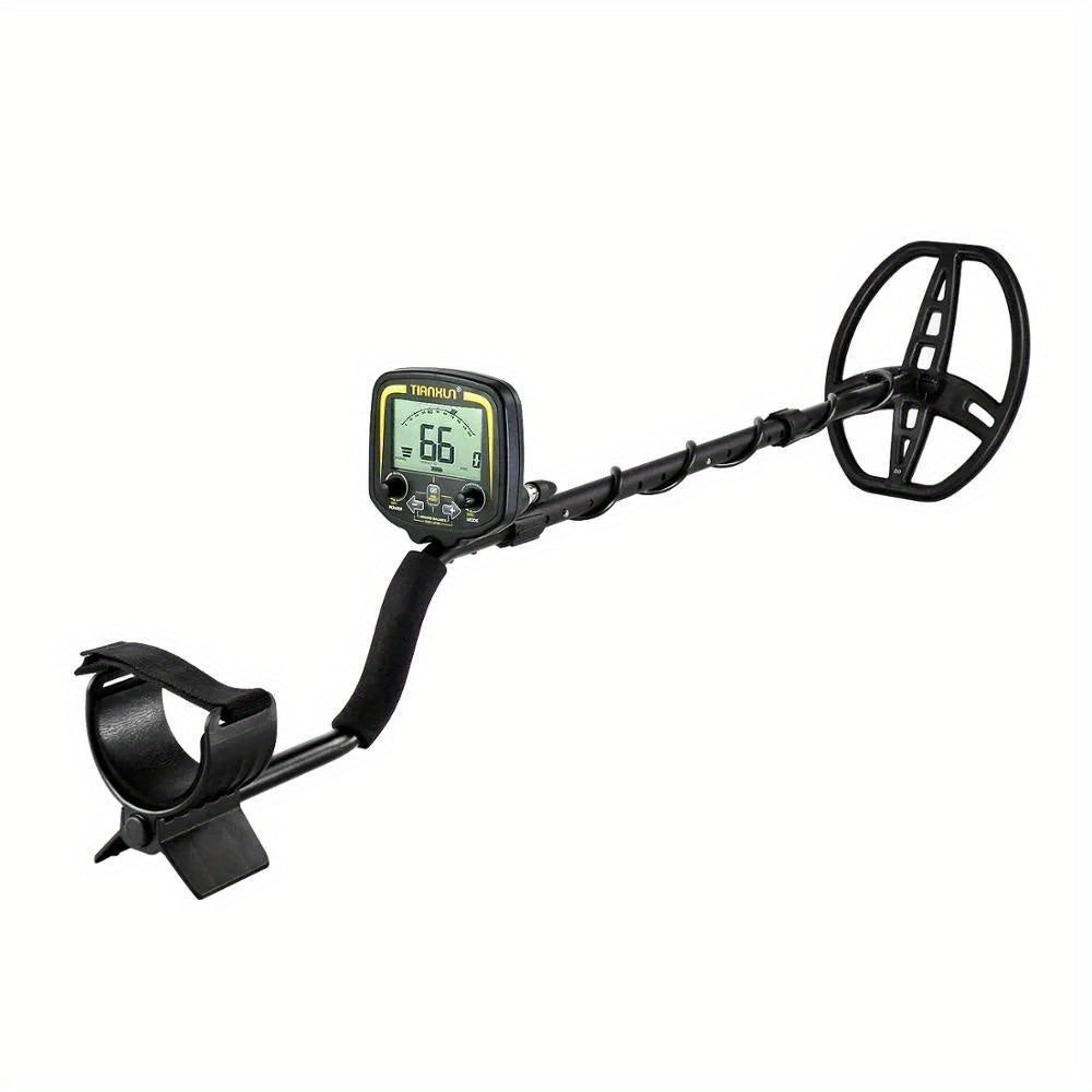 Metal Detector for Treasure Hunting Coins Relics Jewelry Adjustable LCD Display