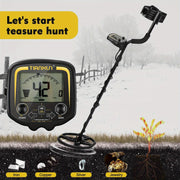Metal Detector for Treasure Hunting Coins Relics Jewelry Adjustable LCD Display