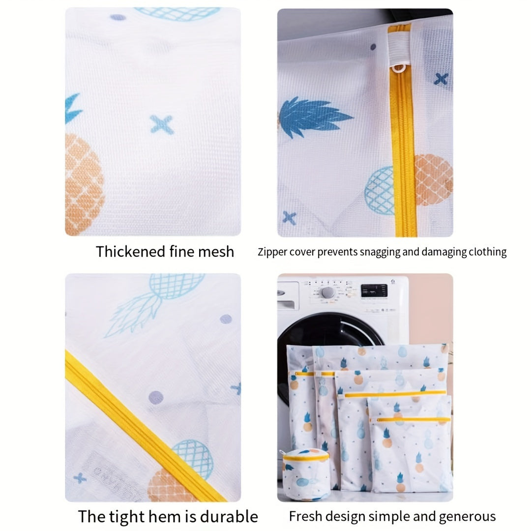 Juego de 5 bolsas de malla para ropa interior, sujetadores, calcetines y organización de viaje