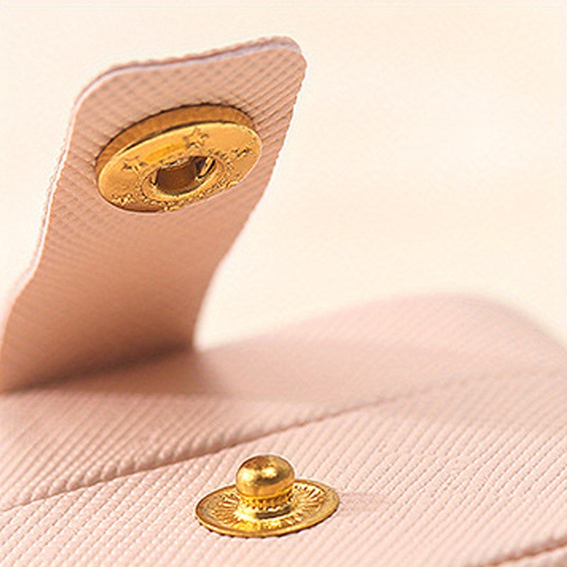 Мини-органайзер для путешествий с украшениями для колец, серег, ожерелий, браслетов, подарок