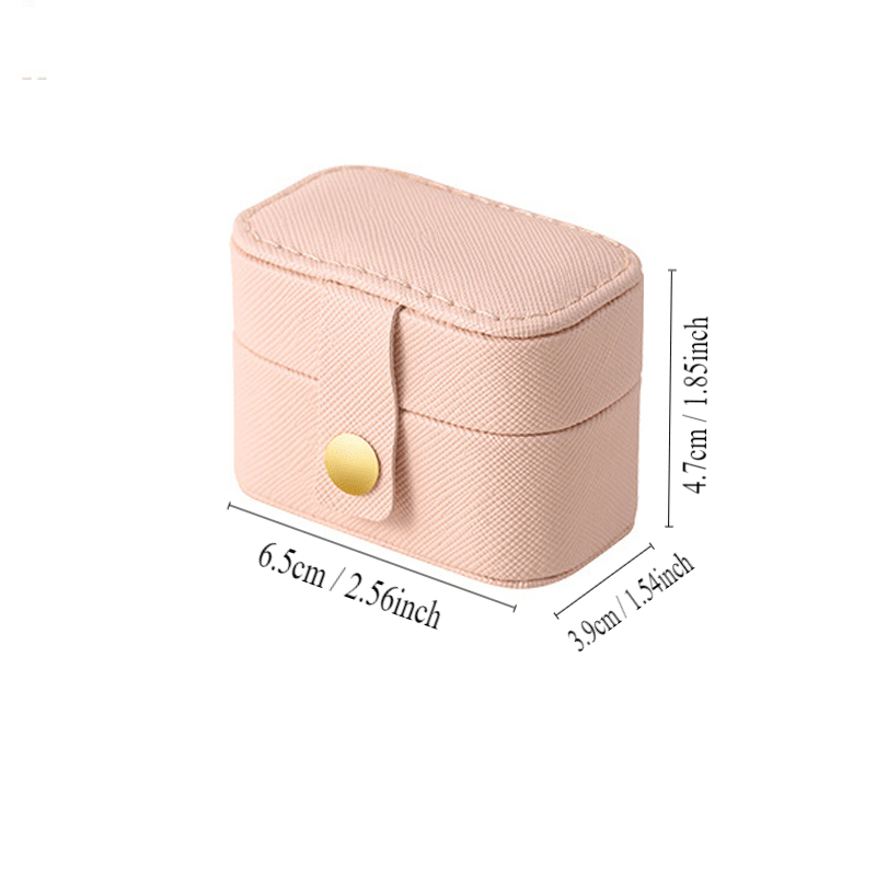 Мини-органайзер для путешествий с украшениями для колец, серег, ожерелий, браслетов, подарок