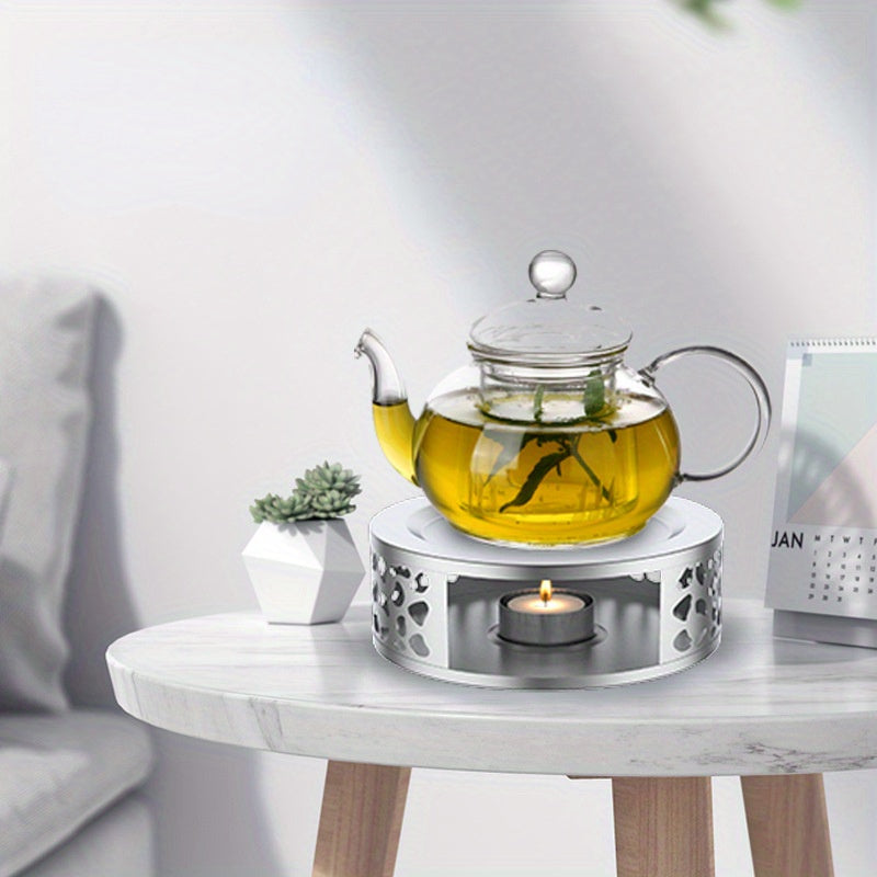 Простой нагреватель для чая и кофе из нержавеющей стали для японской чайной церемонии, идеально подходит для поддержания тепла чая и кофе. Также может использоваться в качестве подогревателя свечей.