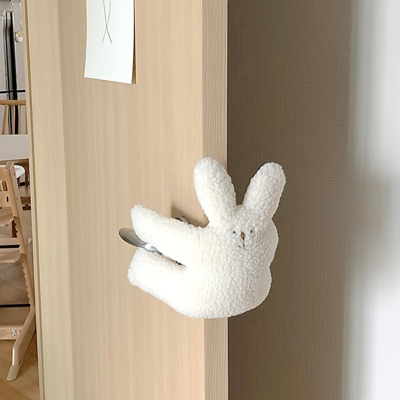 Stretchable Door Stopper Guard for Preventing Door Slamming and Finger Injuries