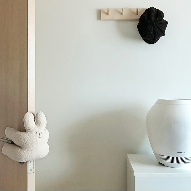 Stretchable Door Stopper Guard for Preventing Door Slamming and Finger Injuries