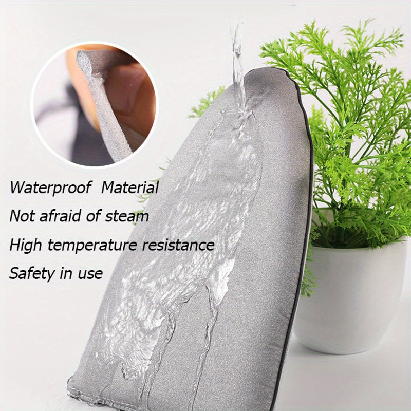 Portable Handheld Ironing Pad with Heat Resistant Glove and Sleeve Holder