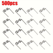 500pcs Tungsten Steel Hot Melt Nails for Automotive Repair, Rust-Resistant