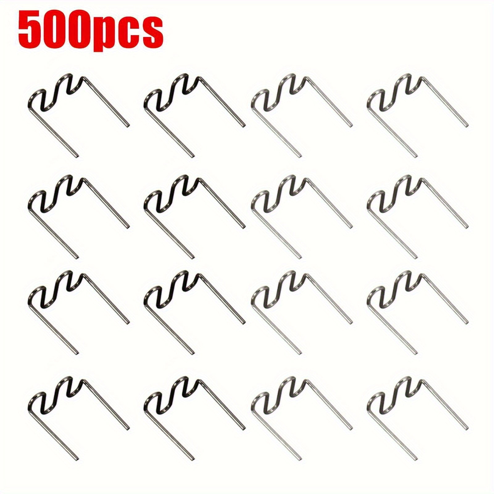 500pcs Tungsten Steel Hot Melt Nails for Automotive Repair, Rust-Resistant
