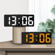 Digital LED Alarm Clock with Temperature Display 12/24 Hour Snooze USB or AAA Power for Bedroom Living Room