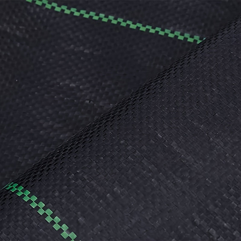 Black Plastic Garden Weed Barrier Mulch Roll 59.99cm-149.99cm Wide 10m Long
