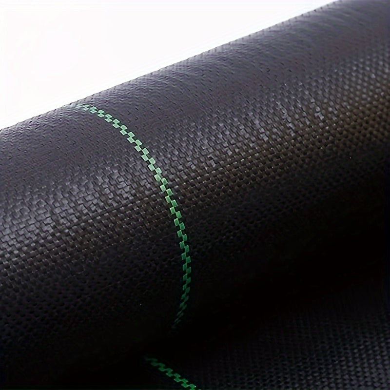 Black Plastic Garden Weed Barrier Mulch Roll 59.99cm-149.99cm Wide 10m Long