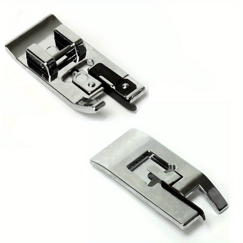 Многофункциональная ножка для бытовой электросшивальной машины для закрепления краев и обжима, серый