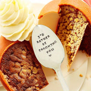 Personalized Stainless Steel Spoon Gift for Christmas Halloween Thanksgiving Anniversary Valentine