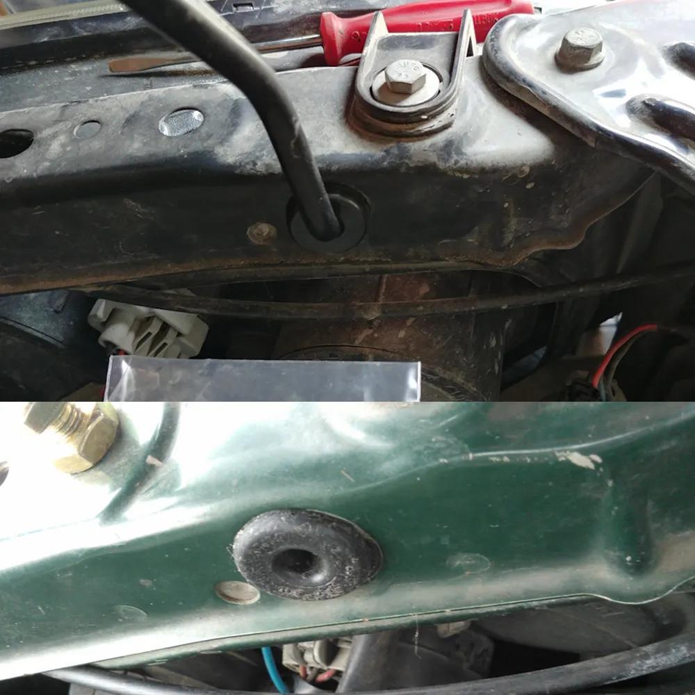 Car Hood Cover Strut Bracket Universal Metal for Nissan Grommet Skyline