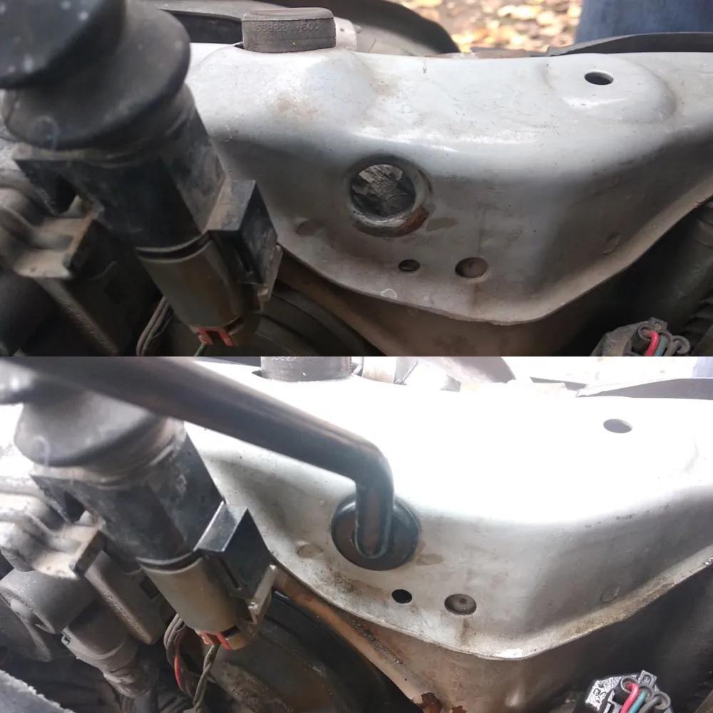 Car Hood Cover Strut Bracket Universal Metal for Nissan Grommet Skyline