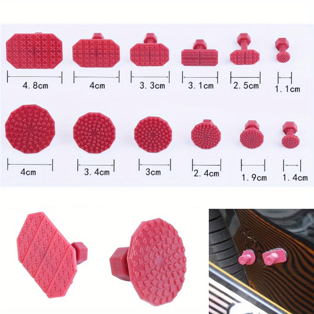 120pcs Car Paintless Dent Repair Glue Pull Tabs Set Body Dent Removal Tools