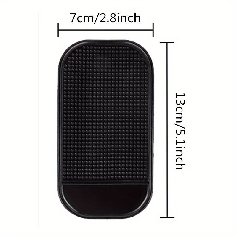 2PCS Silicone Anti-slip Mat for Car Dashboard Phone Sunglasses Keys