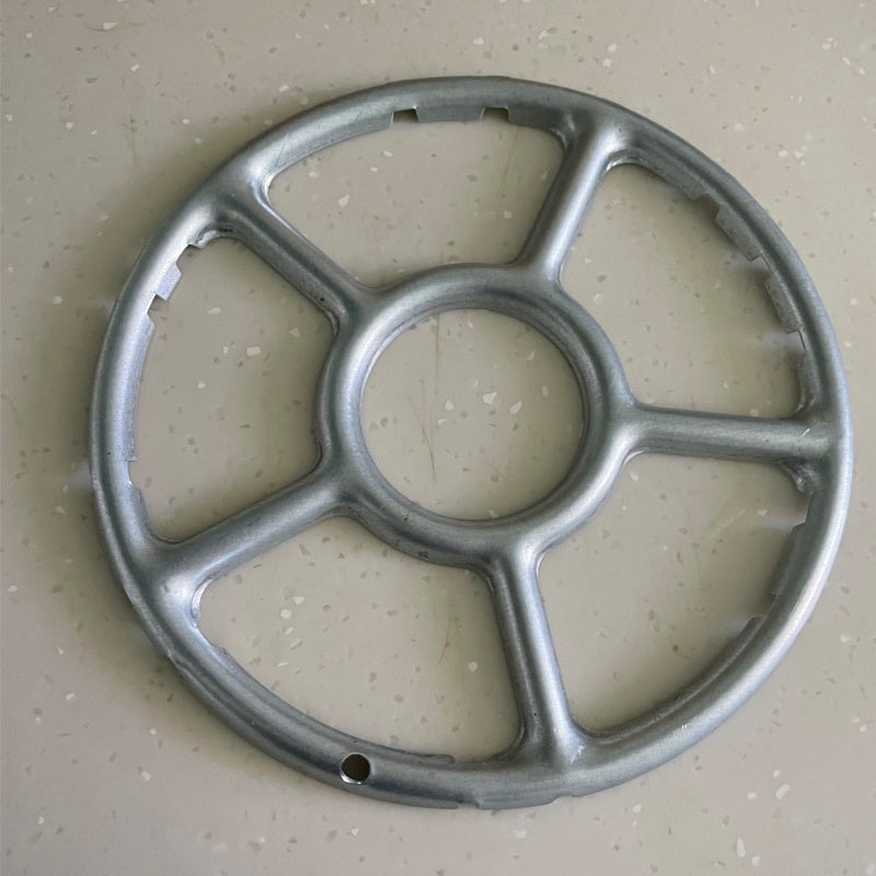 Round Cast Iron Gas Stove Support Rack Non-Slip Floor Shelf for Milk Pots