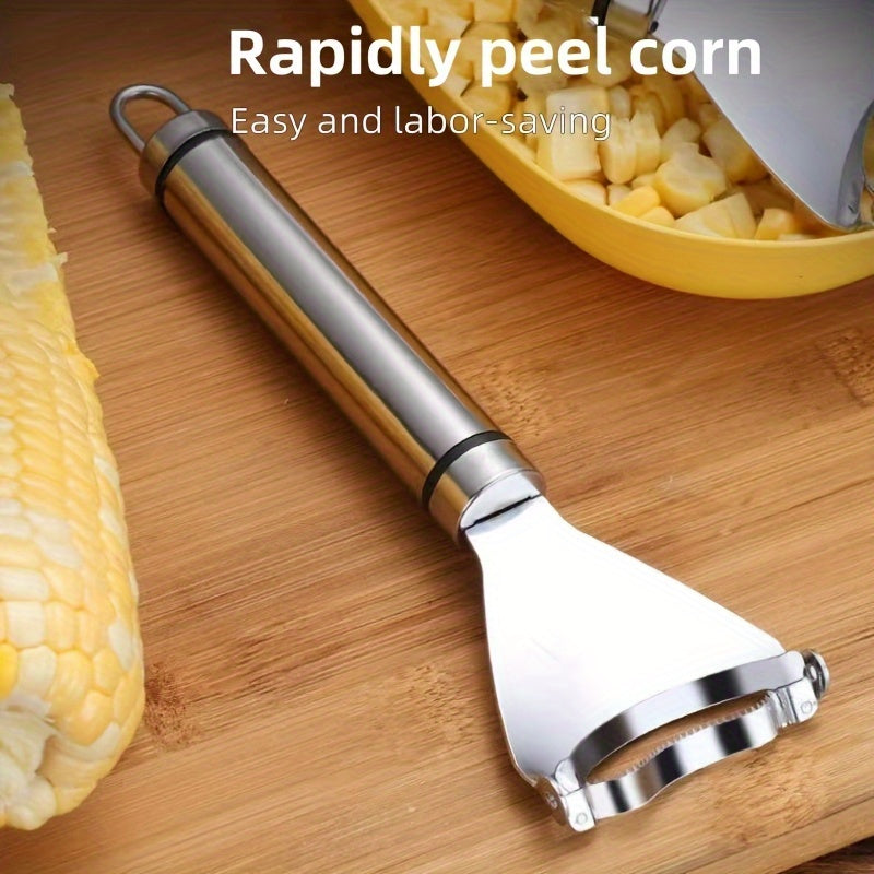 Stainless Steel Corn Peeler Thresher Separator for RV Kitchen