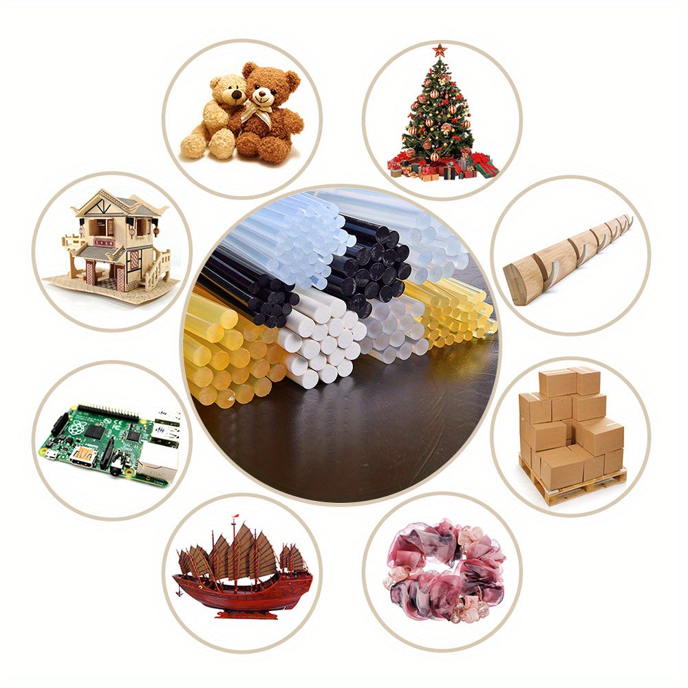 10pcs Car Hail Removal DIY Repair Tools Paintless Dent Melting Glue Sticks