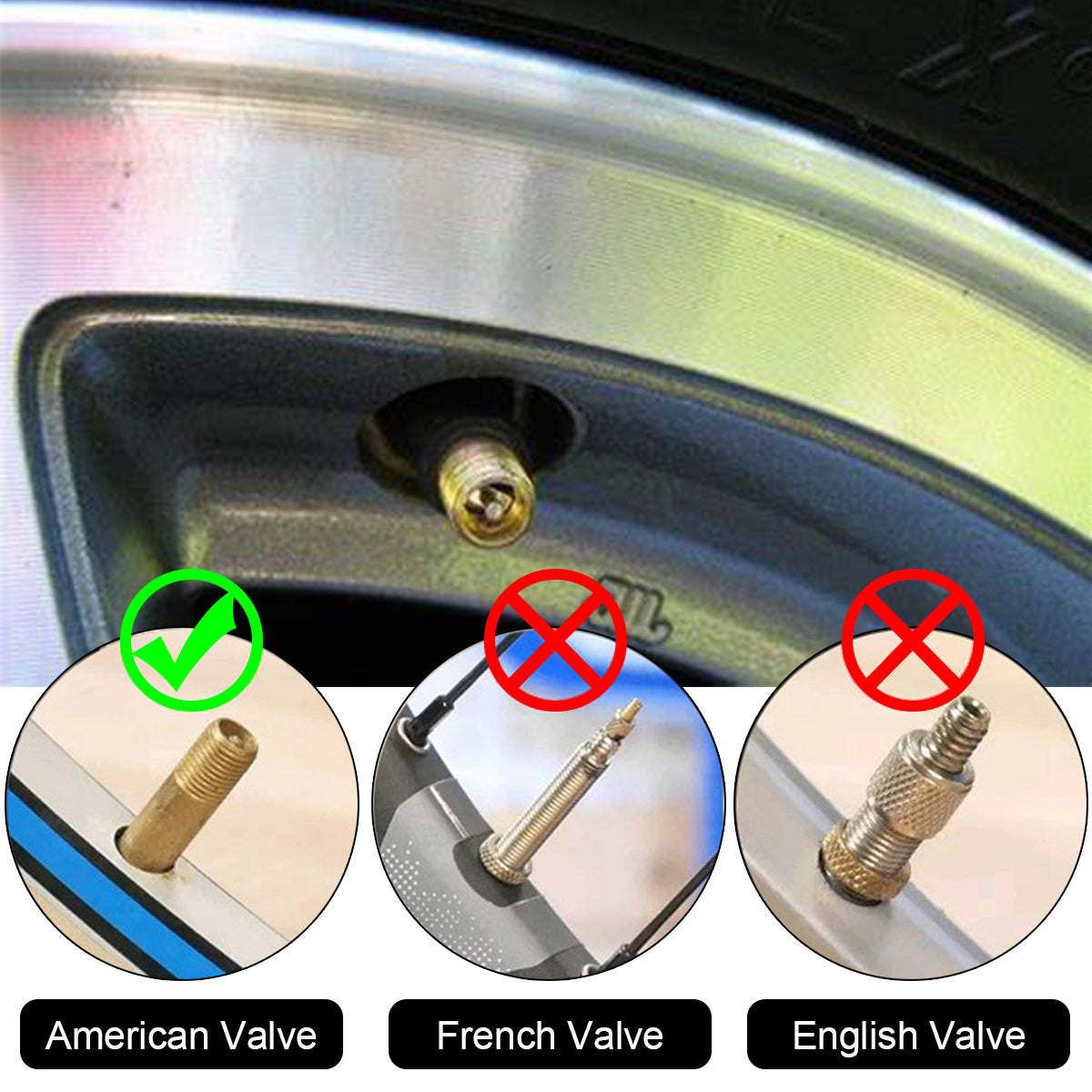 Car Bicycle Tire Valve Stem Core Remover Kit, 33 Pcs Slotted Screwdriver Set