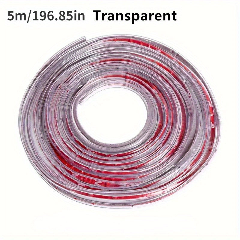Universal Car Door Edge Guard Strip Rubber Protector 5m Scratch Seal