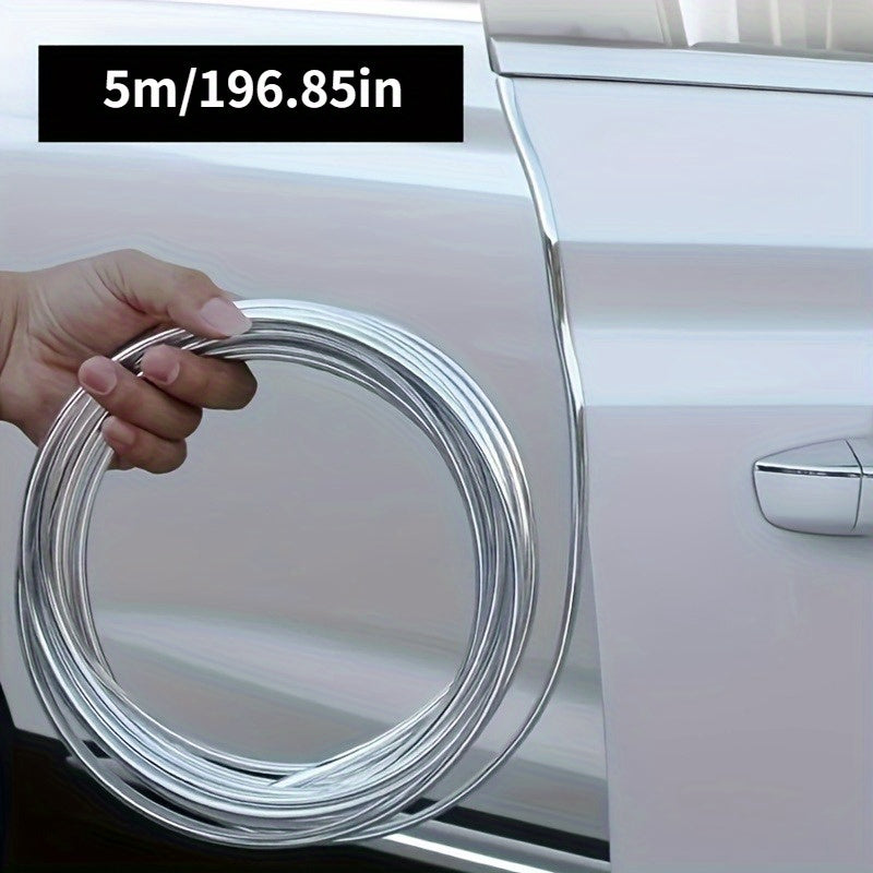 Universal Car Door Edge Guard Strip Rubber Protector 5m Scratch Seal