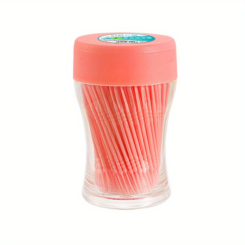 200PCS Double Head Disposable Interdental Dental Floss Picks Deep Cleaning Portable Hygienic Flossers