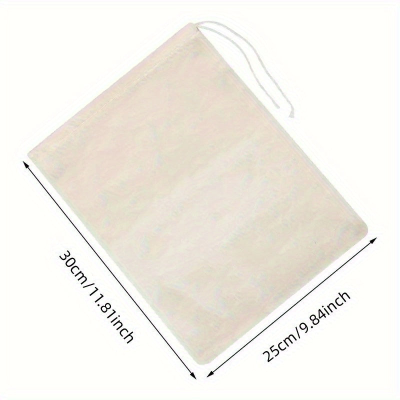 3/5 Pcs Fabric Straining Bags for Nut Milk Cold Brew Tea Yogurt Dishwasher Safe