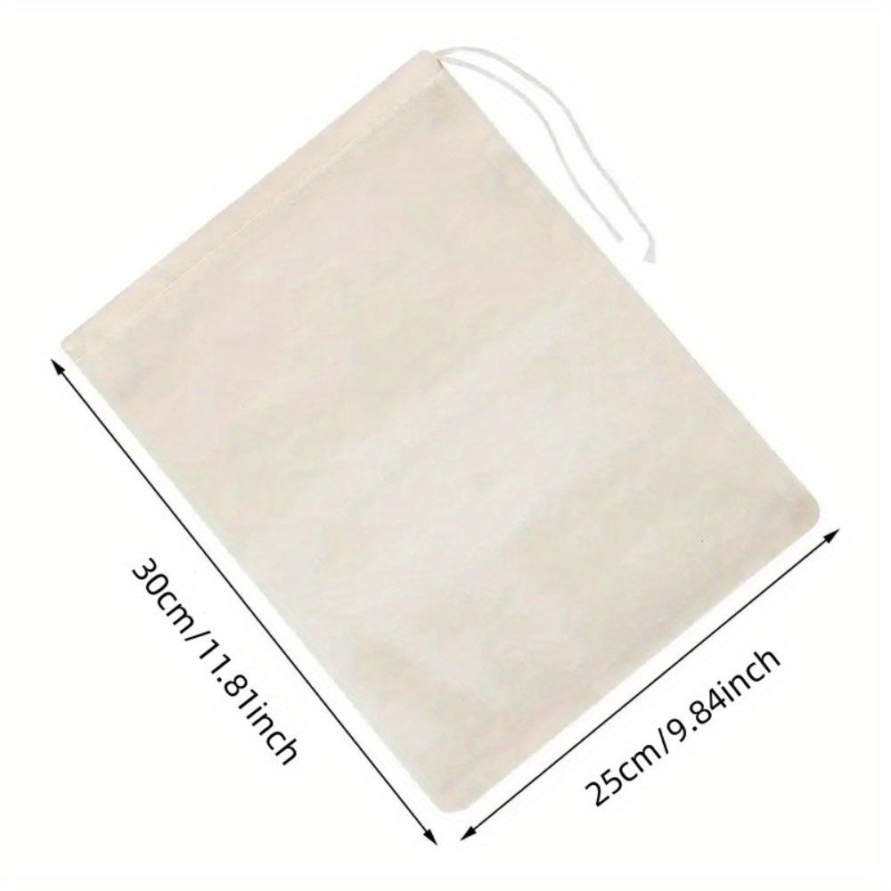 3/5 Pcs Fabric Straining Bags for Nut Milk Cold Brew Tea Yogurt Dishwasher Safe