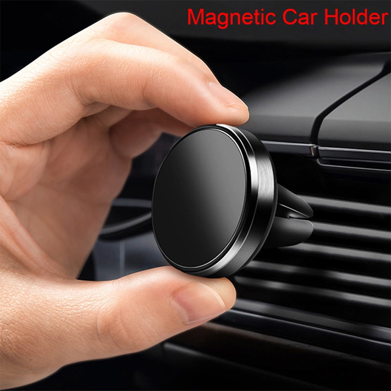 Universal Car Phone Mount Magnetic Holder for Smartphones, Air Vent Style