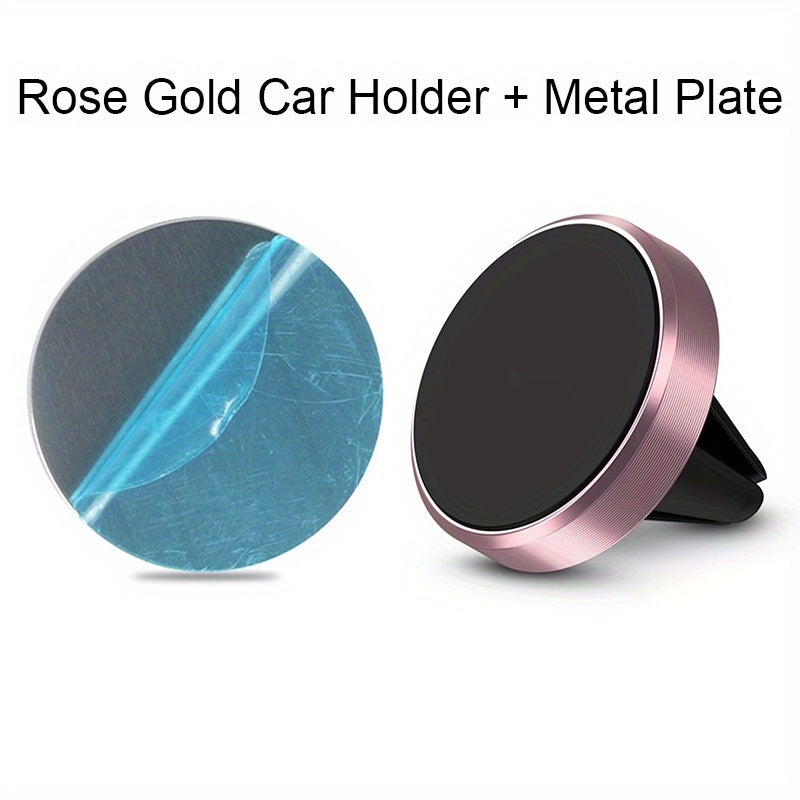 Universal Car Phone Mount Magnetic Holder for Smartphones, Air Vent Style