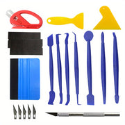 19pcs Car Wrapping Vinyl Tool Kit Window Tint Installation Squeegee Kit