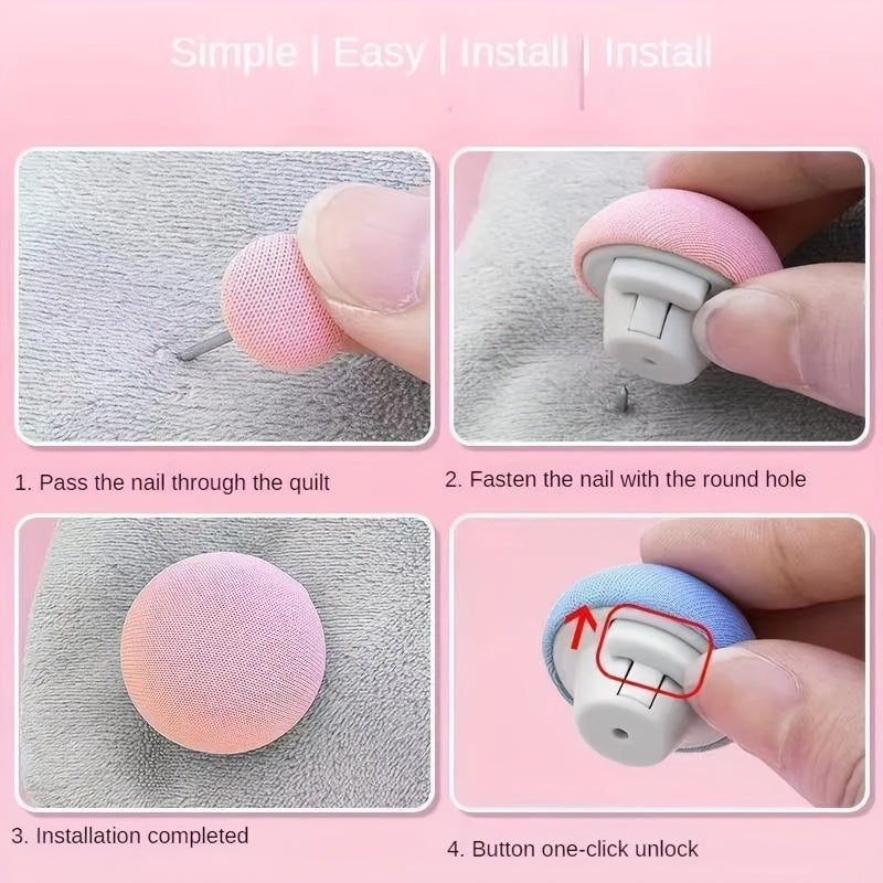 Bedding Fasteners Quilt Clips Anti-Slip Sheets Reusable Detachable Safety Clips