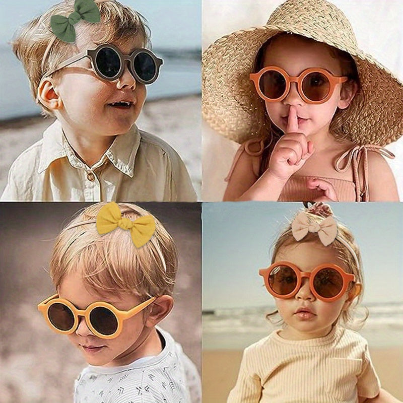 Children Girls Fashion Glasses and Headband Set for Parties and Photography