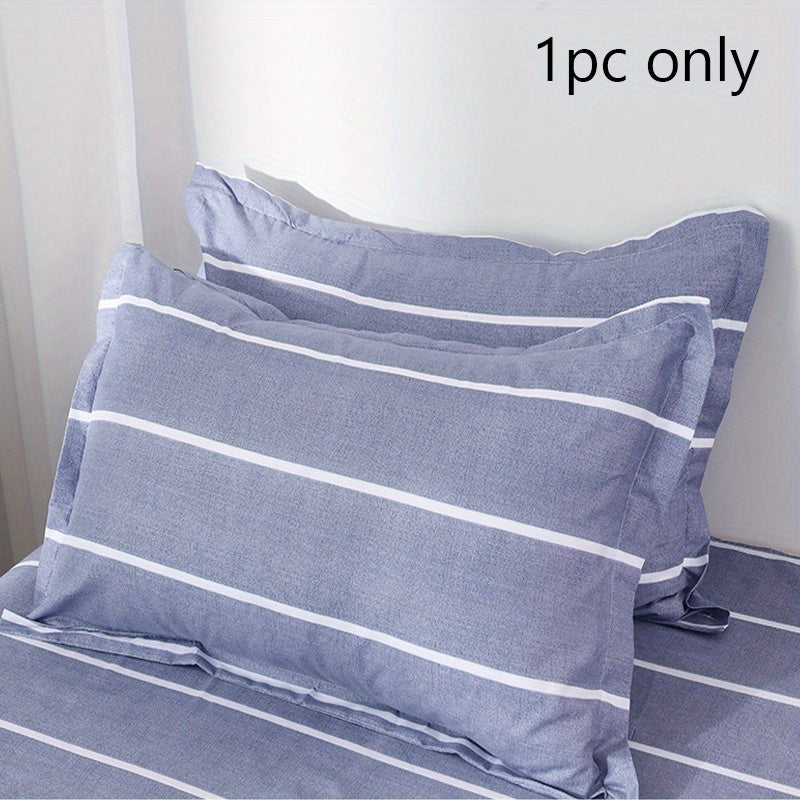 Brushed Polyester Pillowcase with Crown Avocado Strawberry Star Designs 48x74cm