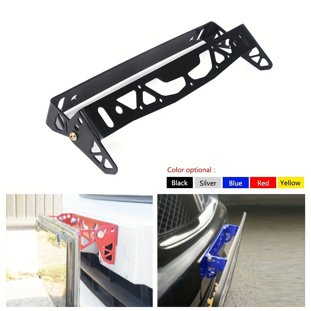 Universal Aluminum Rotating License Plate Frame JDM Style Tag Holder