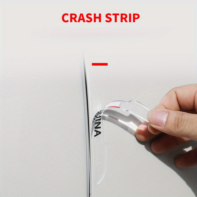 Car Door Protectors Clear Anti-Collision Stickers Side Edge Guards