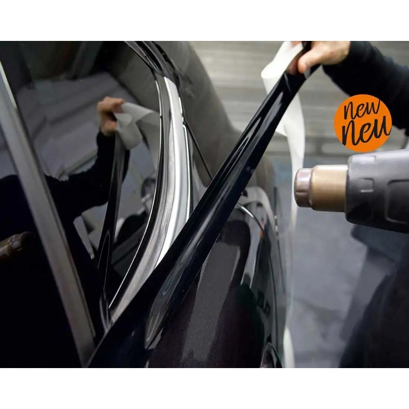 Avtomobil eshiklari, oynalar uchun qora vinil yopishqoq lenta 3/5/7/10 sm