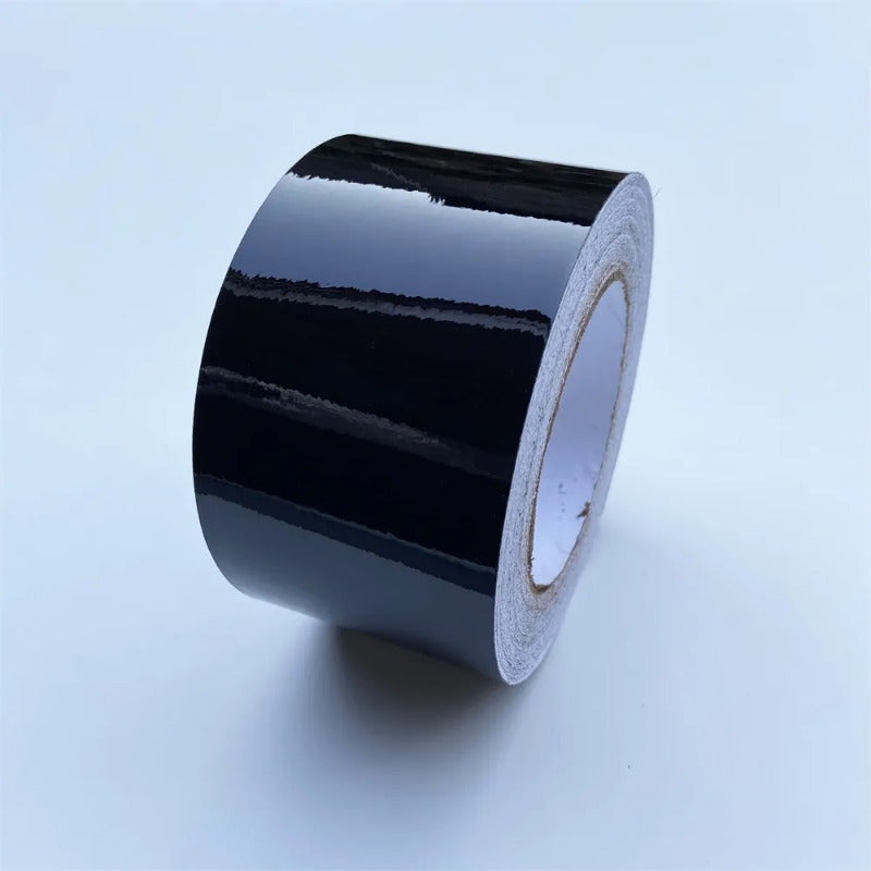 Avtomobil eshiklari, oynalar uchun qora vinil yopishqoq lenta 3/5/7/10 sm
