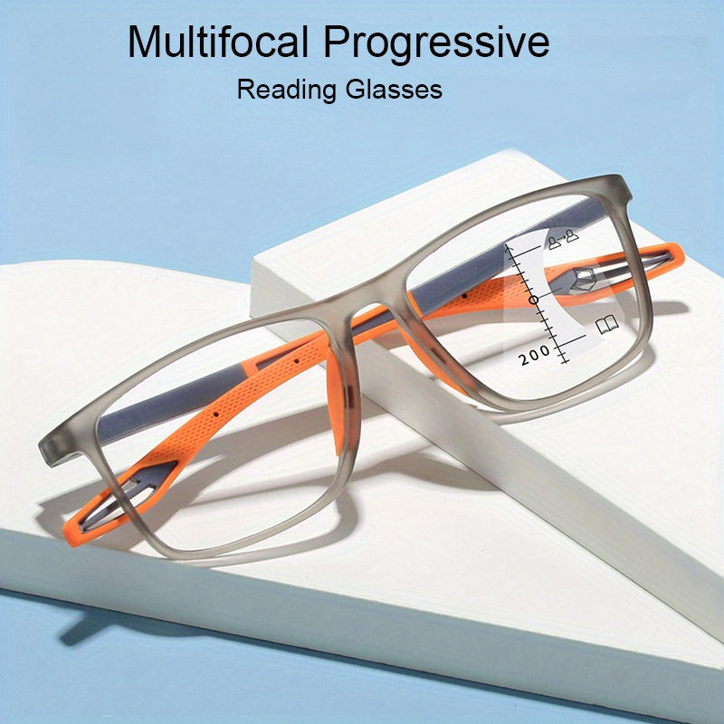 Lightweight TR90 Sports Glasses for Men and Women with Adjustable Focus Up to +4.0 Diopters